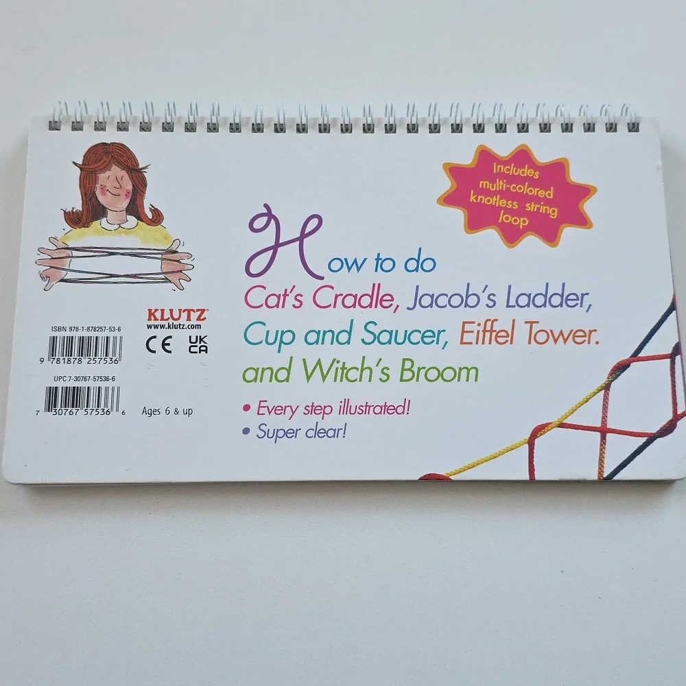 Children's Book - A Book Of String Figures - Cat's Craddle